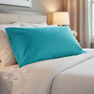 Bavlněný popelín light turquoise