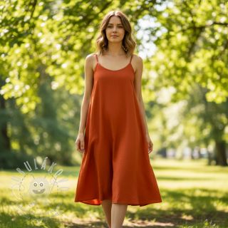 Bavlněný popelín terra