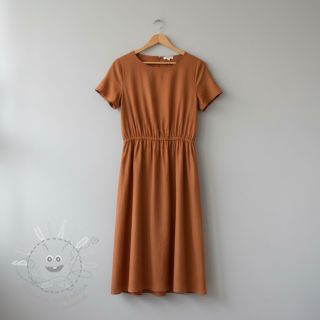 Bavlněný popelín rust