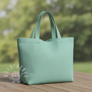 Bavlněný popelín fresh sage