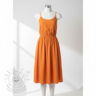 Bavlněný popelín apricot