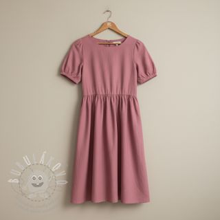 Bavlněný popelín mauve