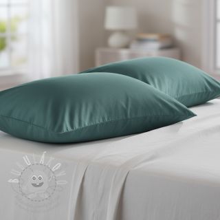 Bavlněný popelín dark petrol