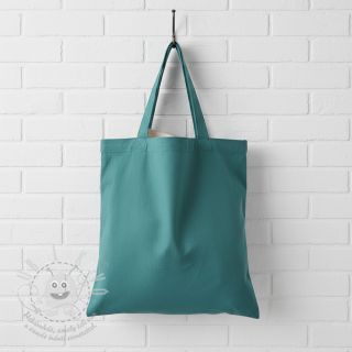 Bavlněný popelín dark petrol