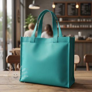 Bavlněný popelín turquoise