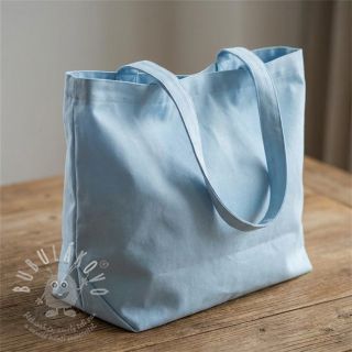 Bavlněný popelín blue