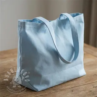 Bavlněný popelín blue