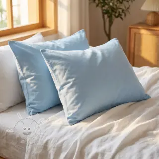 Bavlněný popelín blue