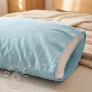 Bavlněný popelín light blue