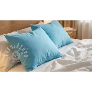 Bavlněný popelín sky blue