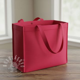 Bavlněný popelín cerise