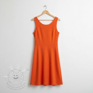 Bavlněný popelín orange