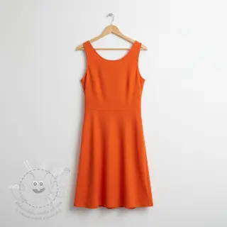 Bavlněný popelín orange