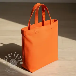 Bavlněný popelín orange