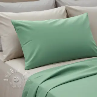 Bavlněný popelín pepermint