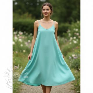 Bavlněný popelín mint