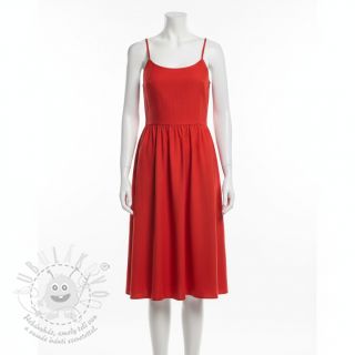 Bavlněný popelín red