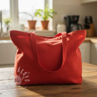 Bavlněný popelín red