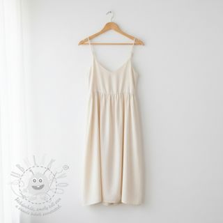 Bavlněný popelín ecru