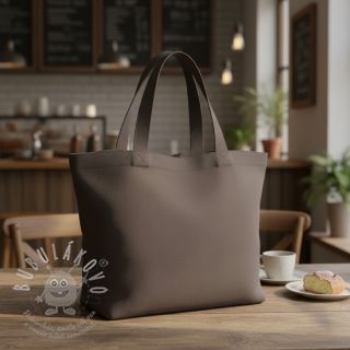 Bavlněný popelín dark grey