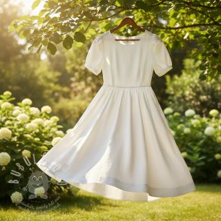 Bavlněný popelín optical white