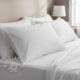 Bavlněný popelín optical white