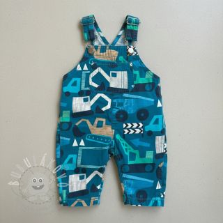 Bavlněná látka Vehicles petrol digital print