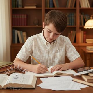 Bavlněná látka se lnem JACQUARD Abstarct natural