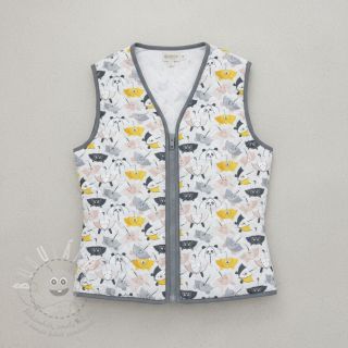 Bavlněná látka QUILTING Parapluie perle