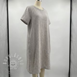 Bavlněná látka STRETCH Baby beige