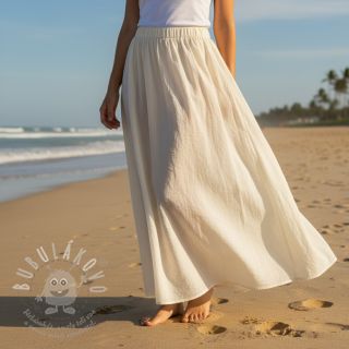 Bavlněná látka WASHED SIMPLY NATURAL