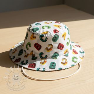 Bavlněná látka Dino baby design D digital print