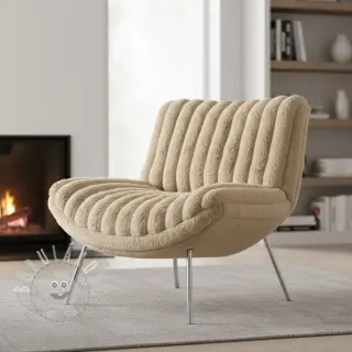 Umělá kožešina Barracuda beige
