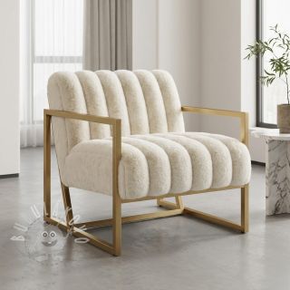 Umělá kožešina Barracuda ecru