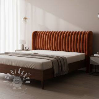 Umělá kožešina Barracuda terracotta