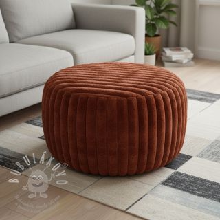 Umělá kožešina Barracuda terracotta