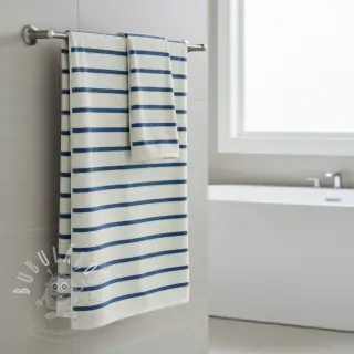 Froté YARN DYED Stripe SMALL light blue