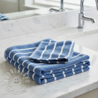 Froté YARN DYED Stripe BIG light blue