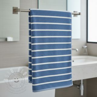 Froté YARN DYED Stripe BIG light blue