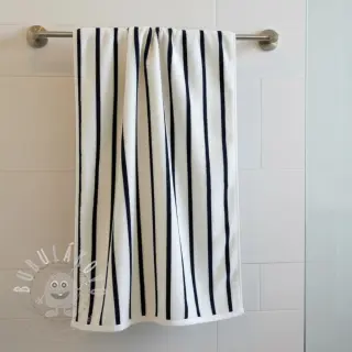 Froté YARN DYED Stripe SMALL dark blue