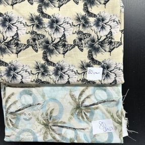 Balík látek len s bavlnou 051