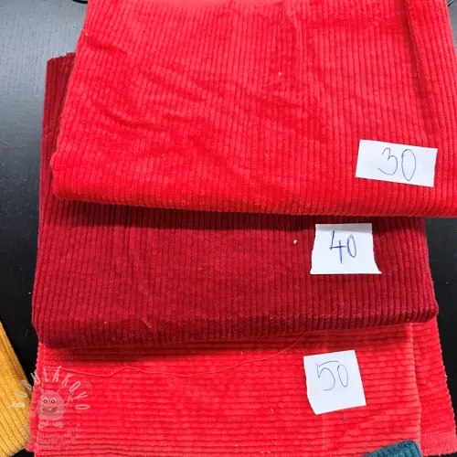 Levně Balík látek manšestr STRETCH 033