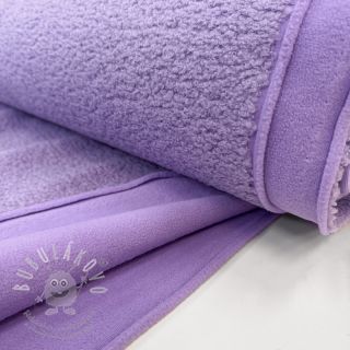 Fleece TEDDY DOUBLE SIDED lilac