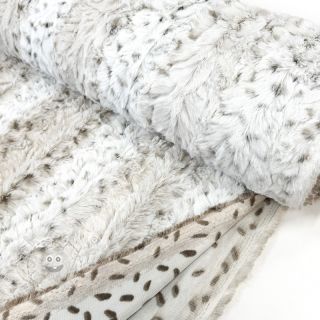 Umělá kožešina Animal skin brown