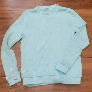 Svetrovina BIG KNIT DOT mint