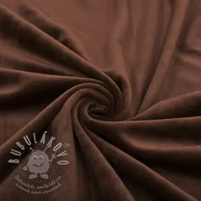 Samet VELVET STRETCH dark brown