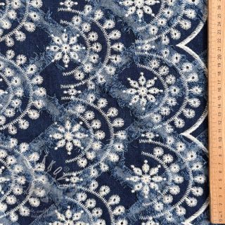 JEANS DENIM EMBROIDERY Fera design B