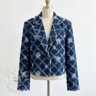 JEANS DENIM EMBROIDERY Fera design A