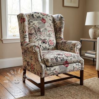 Dekorační látka jacquard Akita blanc