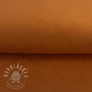 Manšestr tenký cognac